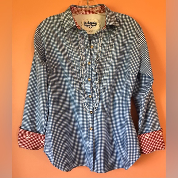 Stylish Fitted Blouse with sleeves - Picture 9 of 16